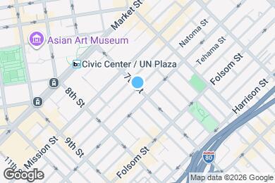 Map image of the property - 603 Natoma St