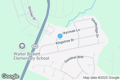 Map image of the property - 2222 Kingstree Dr