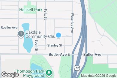 Map image of the property - 422 Arion St E