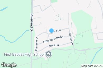 Map image of the property - 1518 Blaze Ln