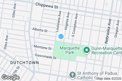 Map image of the property - 3309 Osage St