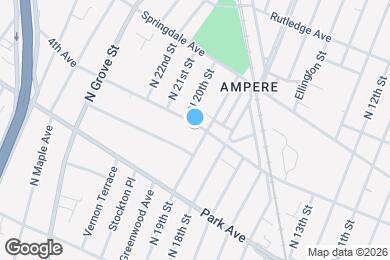 Map image of the property - 117 4th Ave
