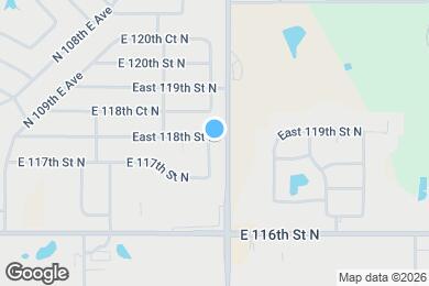 Map image of the property - 11713 N 112th E Ave