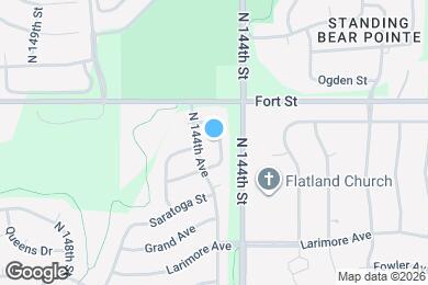 Map image of the property - 5146 N 144th Ct