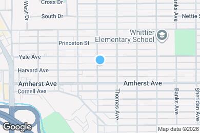 Map image of the property - 2501 Harvard Ave