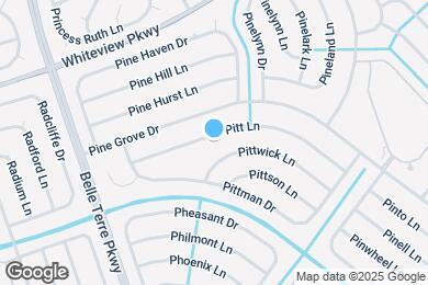Map image of the property - 28 Pitt Ln