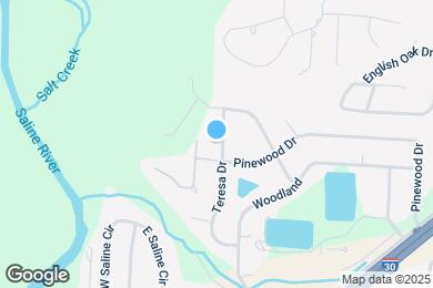 Map image of the property - 816 Teresa Dr