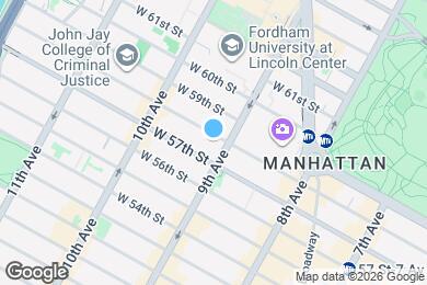 Map image of the property - 408 W 58th St