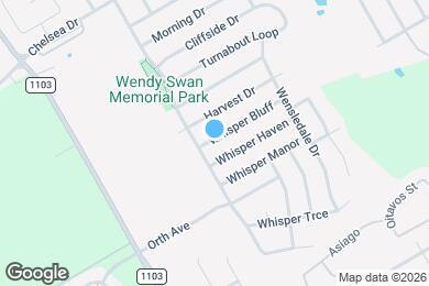 Map image of the property - 3312 Whisper Bluff