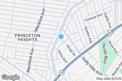 Map image of the property - 6010-20 S Kingshighway