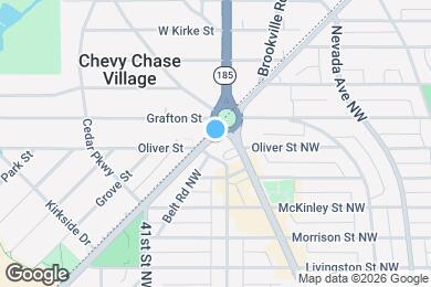 Map image of the property - 5727 Western Ave NW