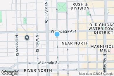 Map image of the property - 740 S Clark St