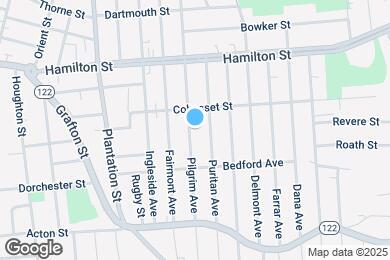 Map image of the property - 151 Pilgrim Ave