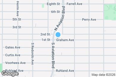 Map image of the property - 2700, 2704 Aviation Blvd.