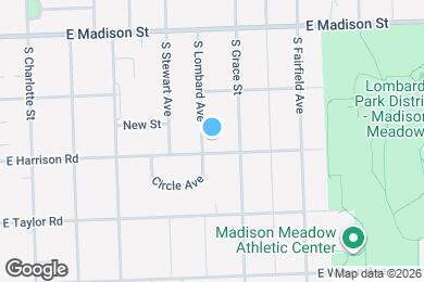 Map image of the property - 741 S Lombard Ave
