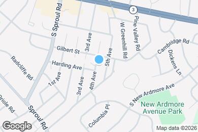 Map image of the property - 109 4th Ave