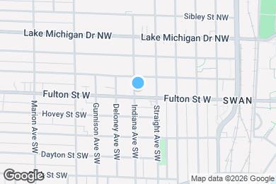 Map image of the property - 827 Fulton St W