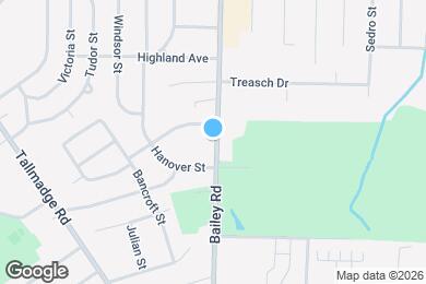 Map image of the property - 1660 Bailey Rd