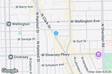 Map image of the property - 2887 N Clark St