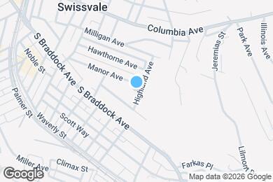 Map image of the property - 7645 Highland Ave