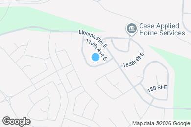 Map image of the property - 11119 184th St E