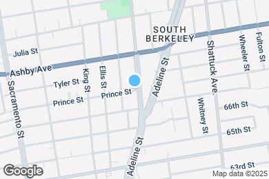 Map image of the property - 1845 Prince St