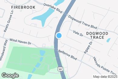 Map image of the property - 2499 Harrods Pointe Trce