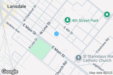 Map image of the property - 337 E 2nd St