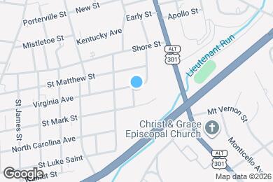 Map image of the property - 118 Virginia Ave