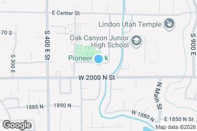 Map image of the property - 586 E 150 S