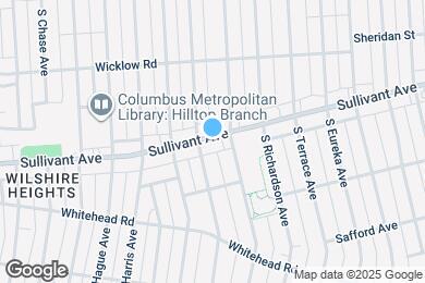 Map image of the property - 2643 Sullivant Ave
