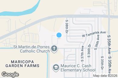Map image of the property - 4665 S 38th Ln