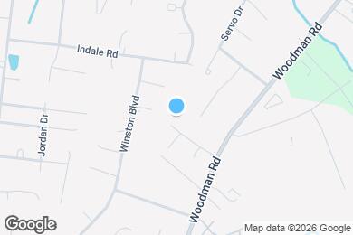 Map image of the property - 2532 Woodman Trace Dr