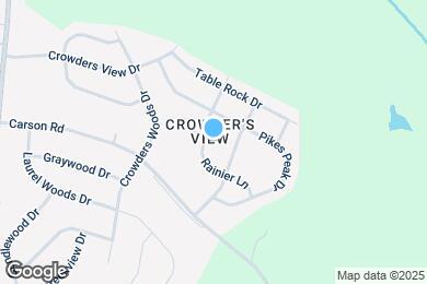 Map image of the property - 1112 Rainier Ln