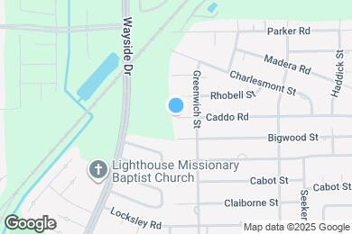 Map image of the property - 8009 Caddo Rd