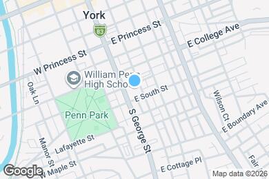 Map image of the property - 343 S George St