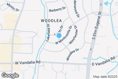 Map image of the property - 400 W Montcastle Dr