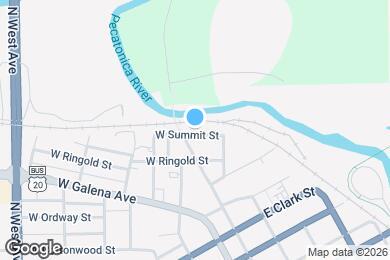 Map image of the property - 230 W Summit St