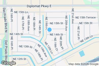 Map image of the property - 1919 NE 14th St