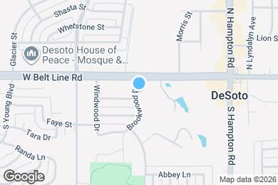 Map image of the property - 108 Brookwood Dr