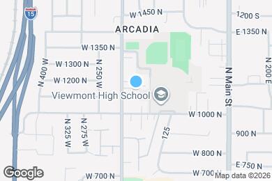 Map image of the property - 1158 N 200 W