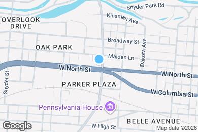 Map image of the property - 201 N Bechtle Ave