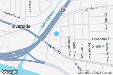 Map image of the property - 574 Freeman St