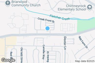 Map image of the property - 8399 Bridge Creek Dr