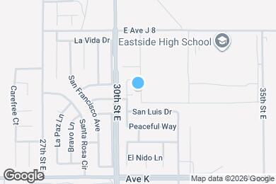 Map image of the property - 3033 San Miguel Dr