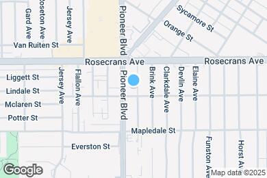 Map image of the property - 14349 Arlee Ave