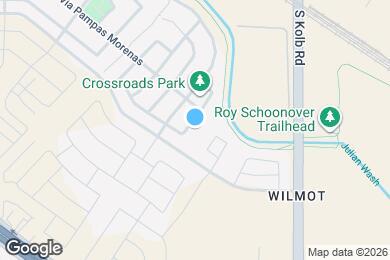 Map image of the property - 7501 S Via Rancho La Costa