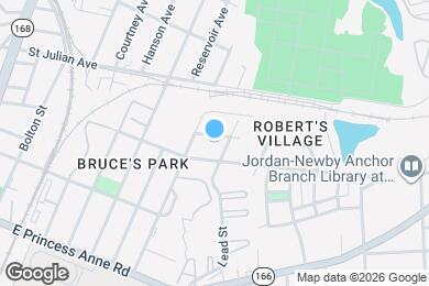 Map image of the property - 1519 Jamaica Ave