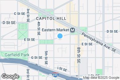 Map image of the property - 621 South Carolina Ave SE
