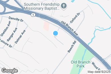 Map image of the property - 4519 Old Branch Ave